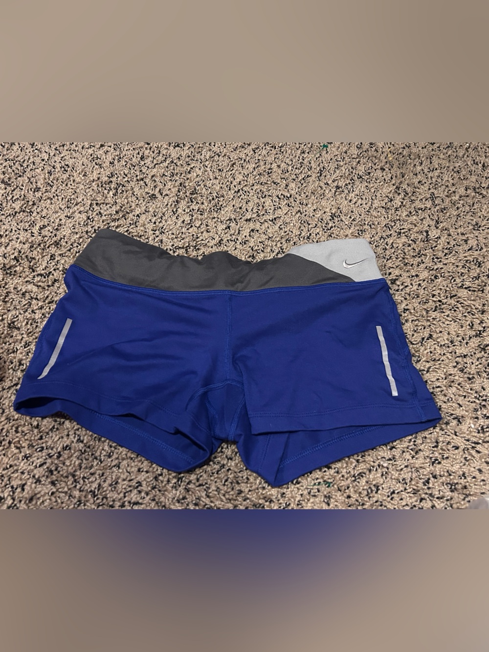 Nike epic pro shorts purple grey M